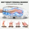 Hand Massager with Heat, Electric Compression Therapy Device, 3 Pressure