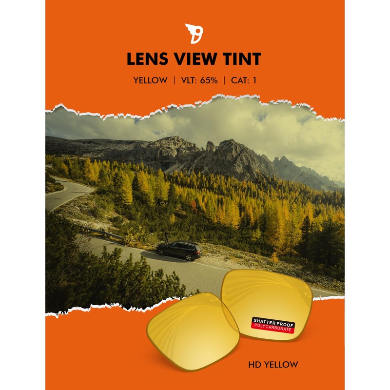 iLikeo PRO+ Polycarbonate Non-Polarized Replacement Lenses for Oakley Flight Jacket