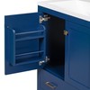 Uneeruiqy Bathroom Vanity, One Size, Blue