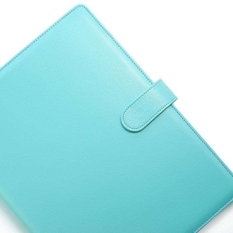 Binder A4 Clipboard Folder, Bi-Fold PU Conference Pad Clip File,