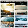Laihur Car Windscreen Cover, Windscreen Sun Shade, 9 Magnet, Block