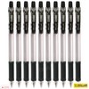 10 x 0.7mm Tip Ball Pen DOLLAR Note BLACK Click