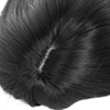 Women Long Straight Hair Full Wig Black Synthetic Wig With