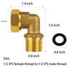 APLWY Water Line Adapter 1/2 IPS Female to 1/2 IPS