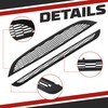 HECASA Front Upper & Lower Grill Compatible with 2002-2006 Mini
