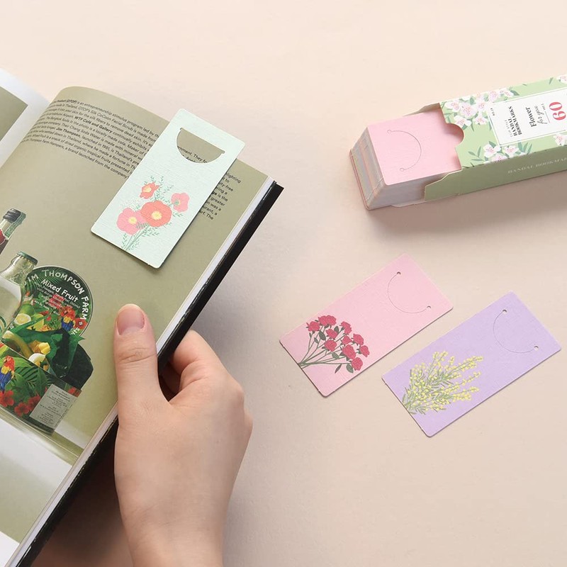 Monolike Half Moon Bookmark Flower for You Version 1 +