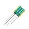 JCCON 10-Pack 25V 47uF Premium Quality Low ESR Electrolytic Capacitors