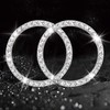 DFsucces Engine Start Button Ring, Car Accessories, Easy Installation, Universal