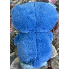 TUO BO DREAM LITES TEDDY BLUE PLUSH STAR BELLY TURNS YOUR ROOM INTO A STARRY NIGHT 11”