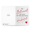 Empowering Greeting Card - She Believed She Could and Then
