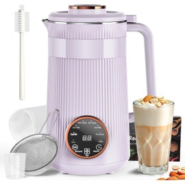 Licuadora 8 en 1 para Leche de Nuez – 32 Onzas, Leches Caseras de Almendras, Avena, Soja y Más, Máquina Automática con Función de Inicio