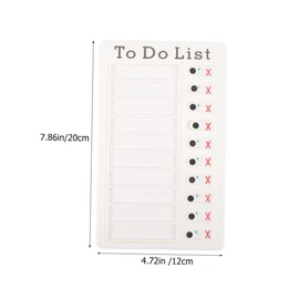 Parliky 1set Daily Schedule Board Memo Chart for Boy Girl Adults Planning Tool for Chores Goals Routine Fun Interactive Way to Encourage Responsibility and Discipline