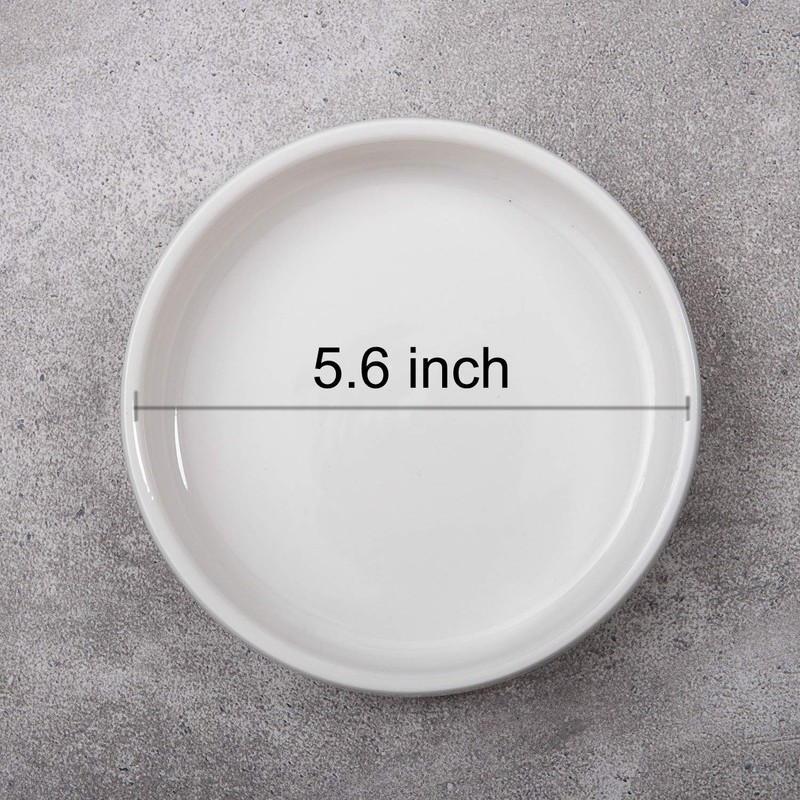 Ceramic Pet Bowl for Cats,Classic Ceramic Cat Dish Dog Bowls