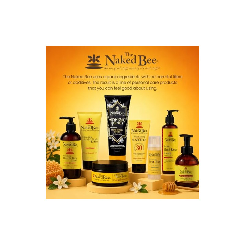Naked Bee Grapefruit Blossom Honey Hand and Body Lotion Large