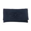 LONI Gorgeous Faux Suede Clutch Shoulder Bow Bag