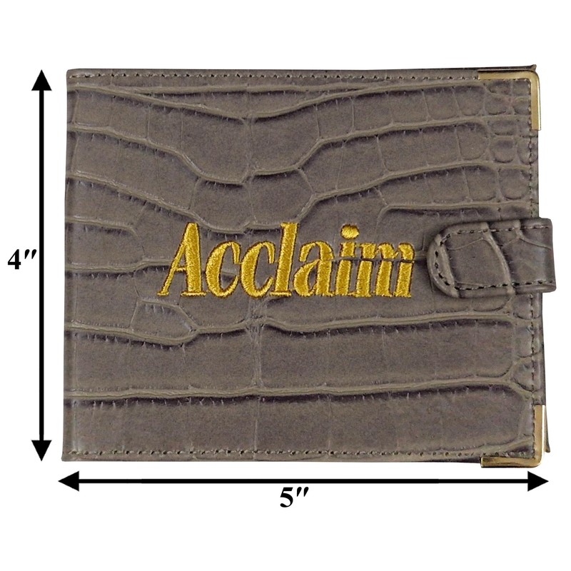 Acclaim Folding Wallet Style Lawn Bowls Bowling Scorecard Holder Synthetic