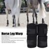 4Pcs Horse Leg Warp Self Adhesive Breathable Wear Resistant Animal