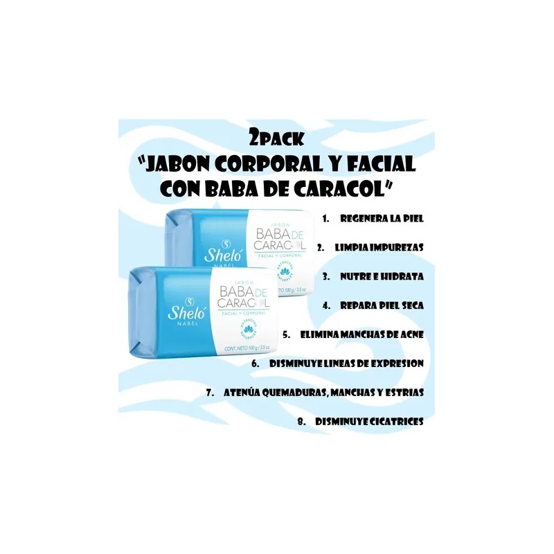 Kit Shampoo Adios Caspa Sheló Nabel 530 Ml 2pack Jabon