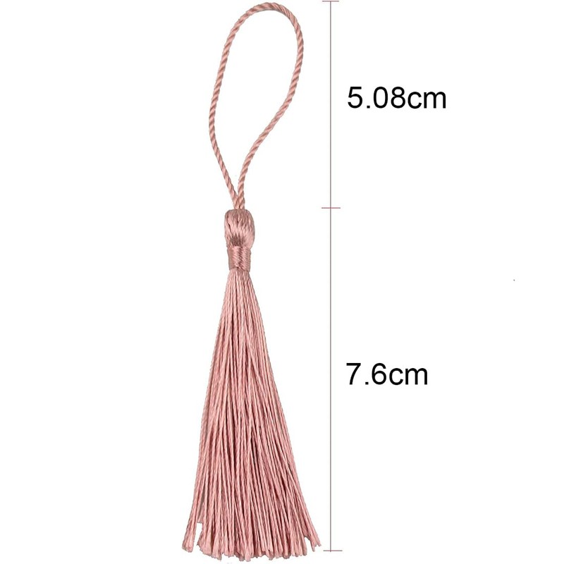 100pcs 13 cm/5 Inch Handmade Straight Tassel for Making Jewellery,