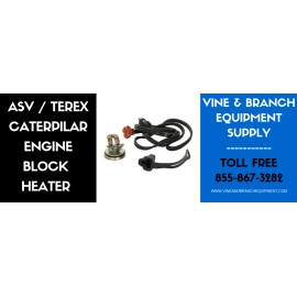 PERKINS ASV /  TEREX ENGINE BLOCK HEATER  / RC30 / PT30 / RT30 / RO30 / PT50