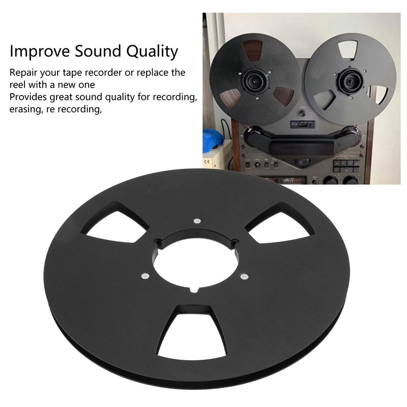 1/4 10.5 Inch Empty Tape Reel 3 Holes Universal Sound