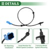 Motoforti ABS Wheel Speed Sensor ABS Sensor Anti-lock Braking System