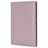 VON HEESEN Passport Holder Leather with RFID Protection for Men
