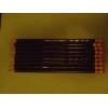 10x Vintage Mirado Black Warrior penciles,chemi