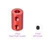 DMiotech 5-5mm Bore L20XD12 Rigid Coupling Shaft Joint Connector with