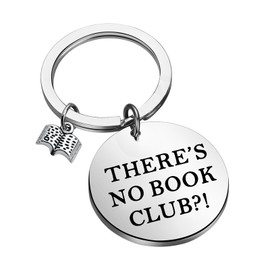 SEIRAA Yellow Jackets Keychain Shauna And Jeff Gifts There’s No Book Club Gifts Jeff Merch (NO BOOK CLUB CA)