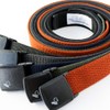 Gebert YKK Black Buckle Stretch Belt, Made in Japan, 3