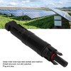 2 conectores solares, 20A IP67 resistente al agua MC4 portafusibles