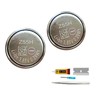 EXMUMCMR Z55H Battery,Compatible with Sony Headset Battery for WF-1000XM4(2PCS)+Tools