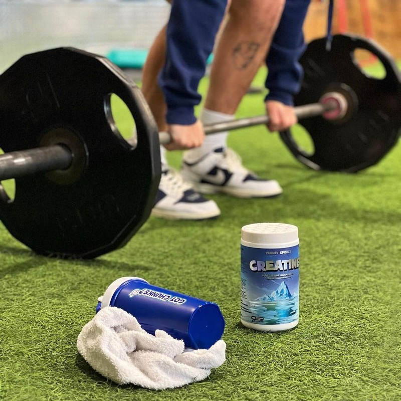 Yummy Sports Pure Creatine Monohydrate - 5g Creatine Powder per