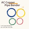4 Pcs Air Conditioner Copper Pipe Protector, 1/4" 1/2" 3/8"