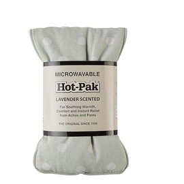 Warmies Hot Pak Wellness Fully Heatable, Scented with French Lavender, Sage Dots