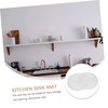 MAGICLULU 2pcs Rubber Dish Drying Mat Set Sink Protector Pad