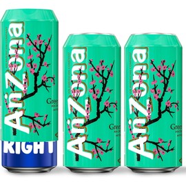 Skywin- Silicone Can Sleeve- 3 Pack 24 oz (710ml), Silicone Can Cover, Soda Can Sleeve, Hides Can by Disguising as a Can of Soda (Green Tea)