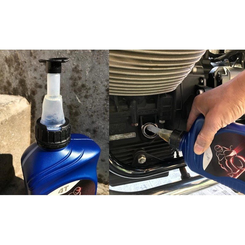 Elf MOTO 4 ROAD 10W-40 4-Stroke Motorcycle Engine Oil, Semi-Synthetic