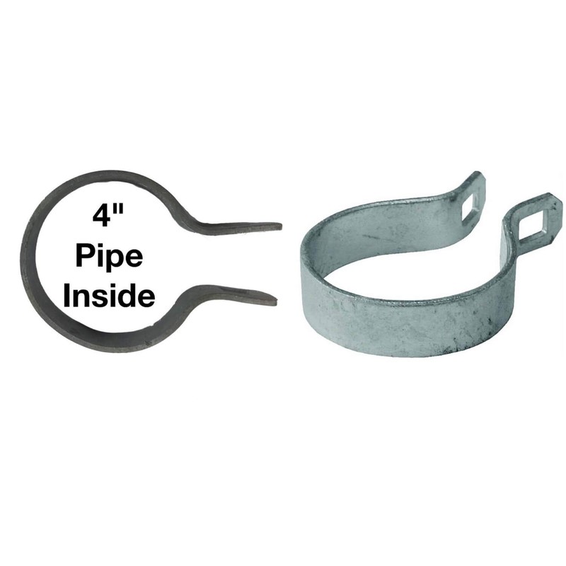 Jake Sales 4" Brace Band for Chain Link Fence -