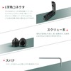 20pcs Black 2020 Series L Shape Internal Angle Connector Mounts