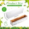 Domensi 25 Pcs Plastic Liners for Planters Planter Box Liner