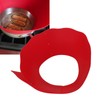 Splatter Guard Silicone Anti Oil Splashing Adjustable Frying Pan Wall
