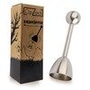 OpZack 1 x premium egg topper made of high-quality stainless