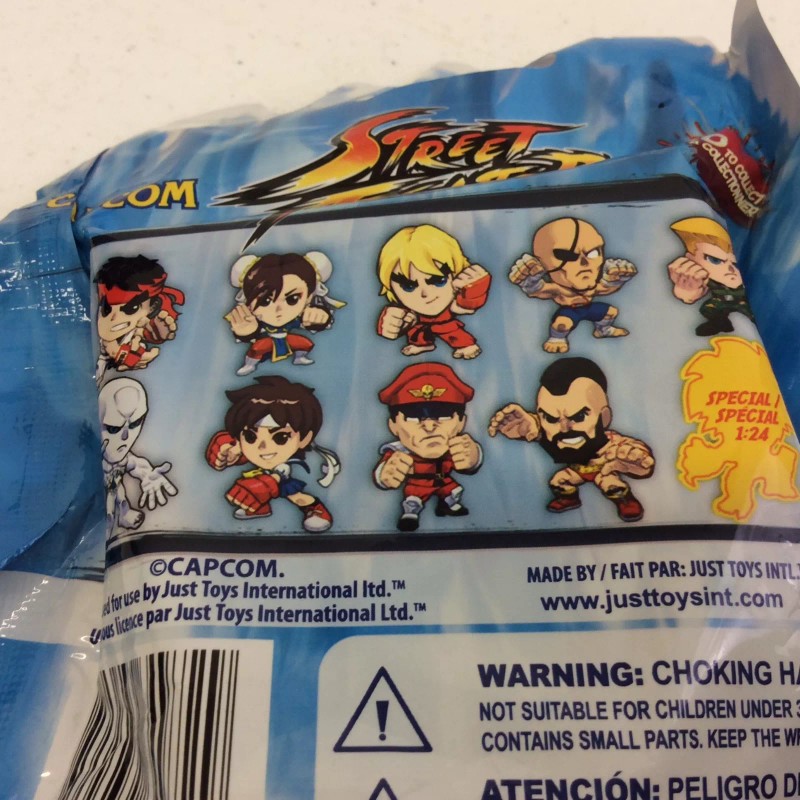 Capcom Street Fighter Capcom Just Toys Backpack Hanger Brand New