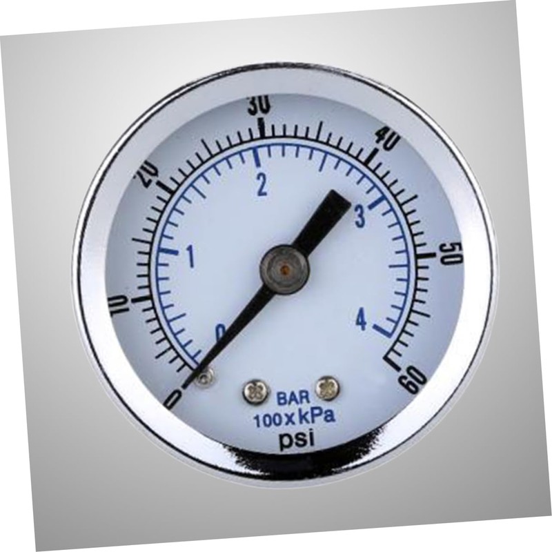iplusmile 3pcs Psi Dual Scale Air Pressure Gauge Pressure Dial