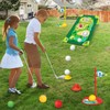 Letapapa Toddler Golf Set, Golf Clubs Length Adjustable with Mat