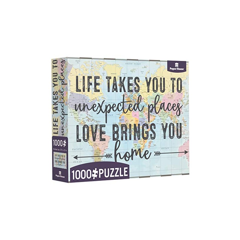Paper House Productions Love Brings You Home 1000-piece Jigsaw Puzzle