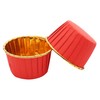 Baking Cup Liners Red – 100pcs for Cupcakes Muffins Desserts