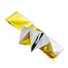 Rettungsdecke Rettungsdecken 10er Set (= 10 Stück) Gold/Silber 210x160cm Rettungsfolie